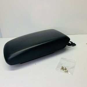 2002-2006 Toyota Camry Center Console Black Leather Armrest Lid Storage OEM